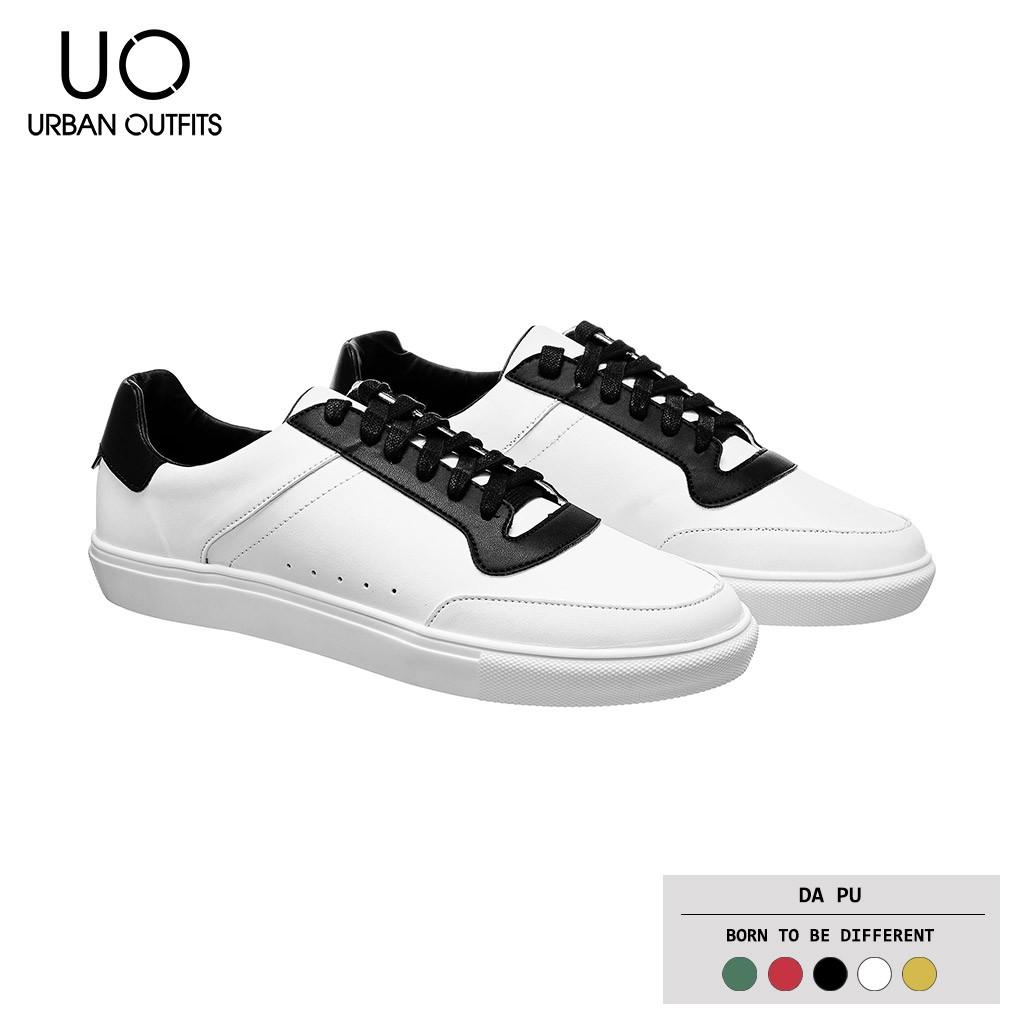 Giày Sneaker Nam Trắng URBAN OUTFITS Phối Màu GSK01 Kiểu Cổ Thấp Thể Thao Hàn Quốc