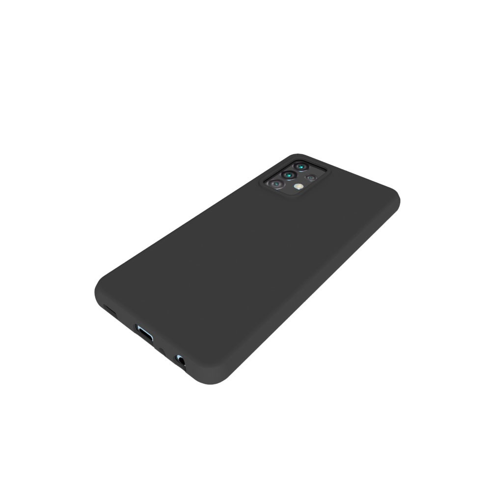 Ốp lưng dành cho Samsung A52 silicon dẻo màu đen chống sốc cao cấp