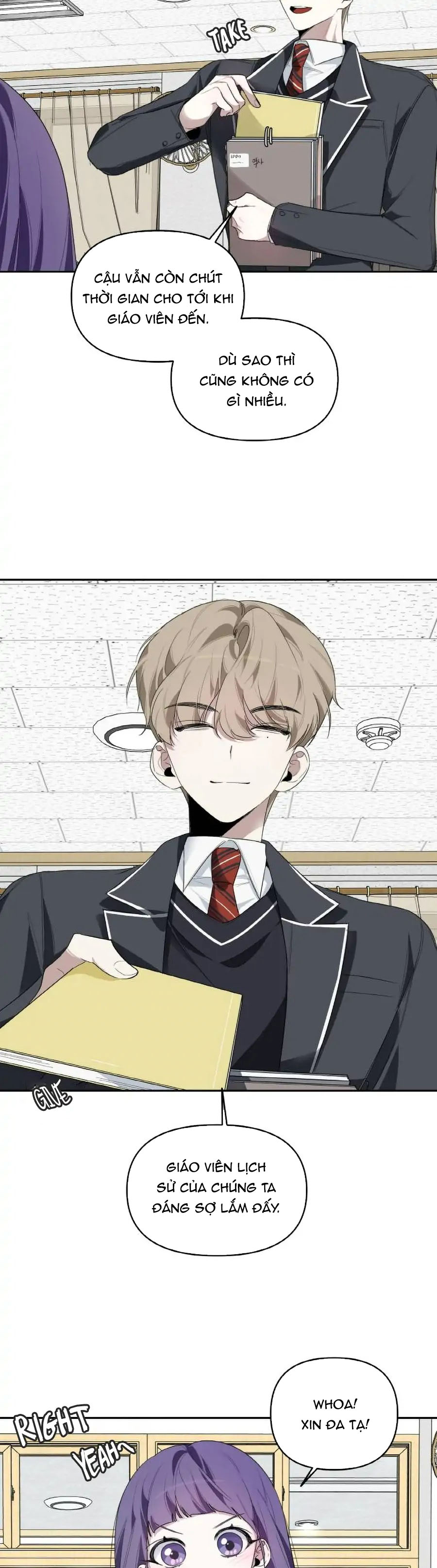 đàn anh thật xấu xa! chapter 4.1 12