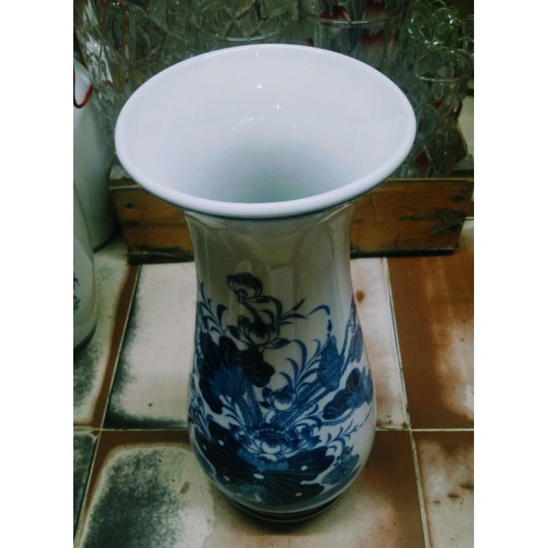 Lộc bình Bát Tràng loại đẹp cao 35cm