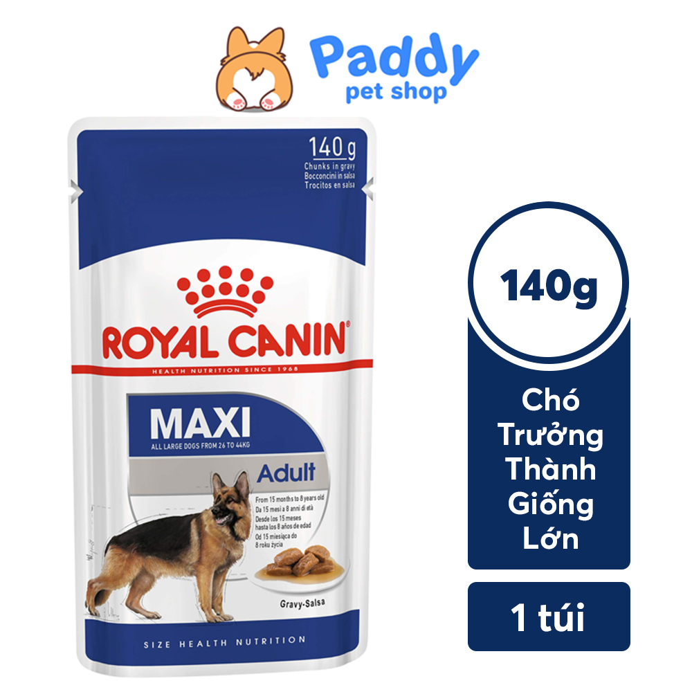 [140g] Pate Cho Chó Lớn Royal Canin Maxi Adult Gói