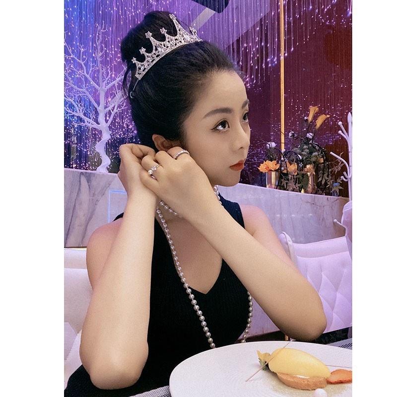 N370 dây chuyền hạt trai dài tạo nhiều kiểu dáng xinh xắn cho nữ