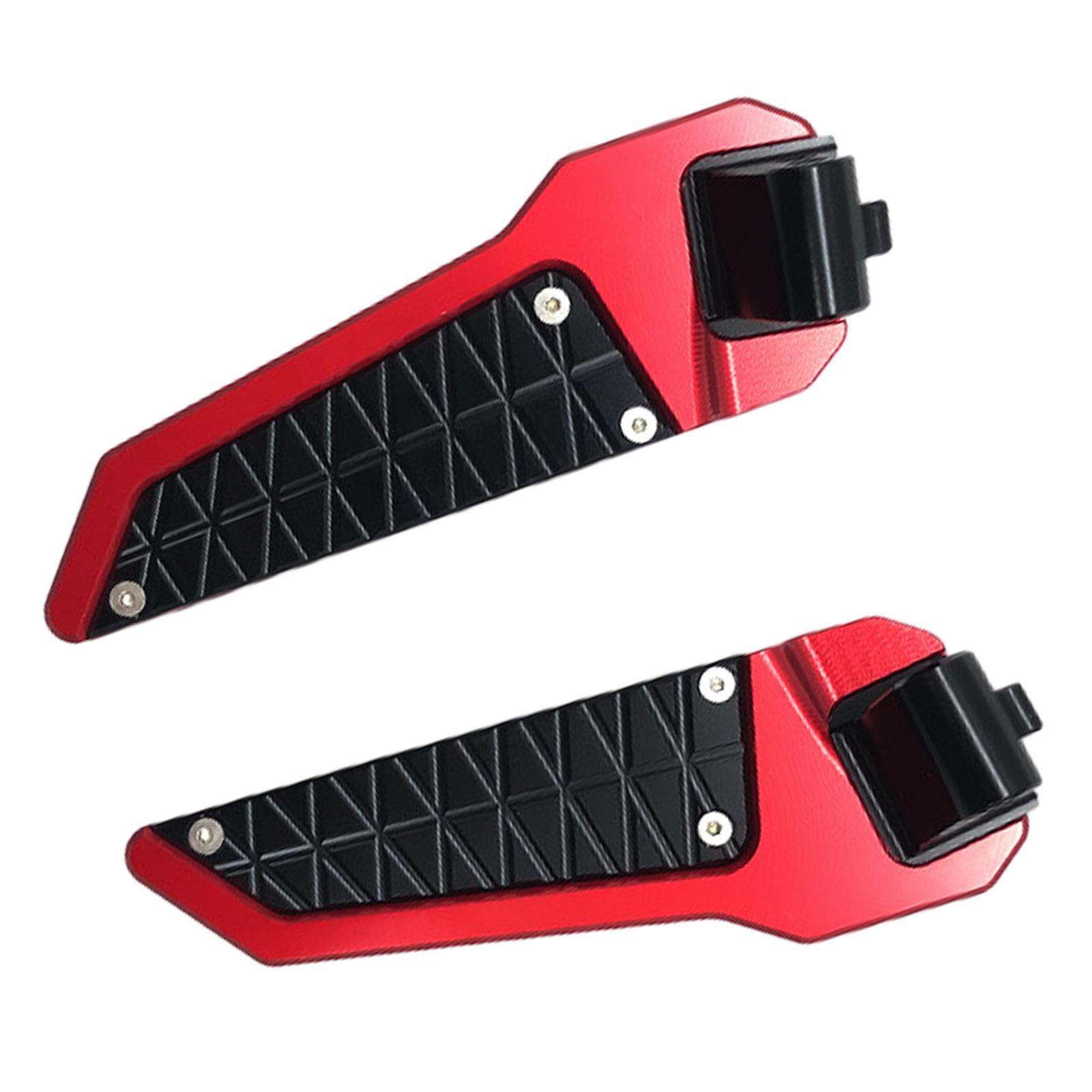 Rear Passenger Footpad Foldable Pedals Rests for   Adv160