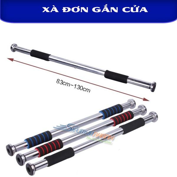 Xà đơn gắn cửa siêu chắc chắn tập thể hình tại nhà ( kt. 80cm x 1.3m và 60cm x 1m)