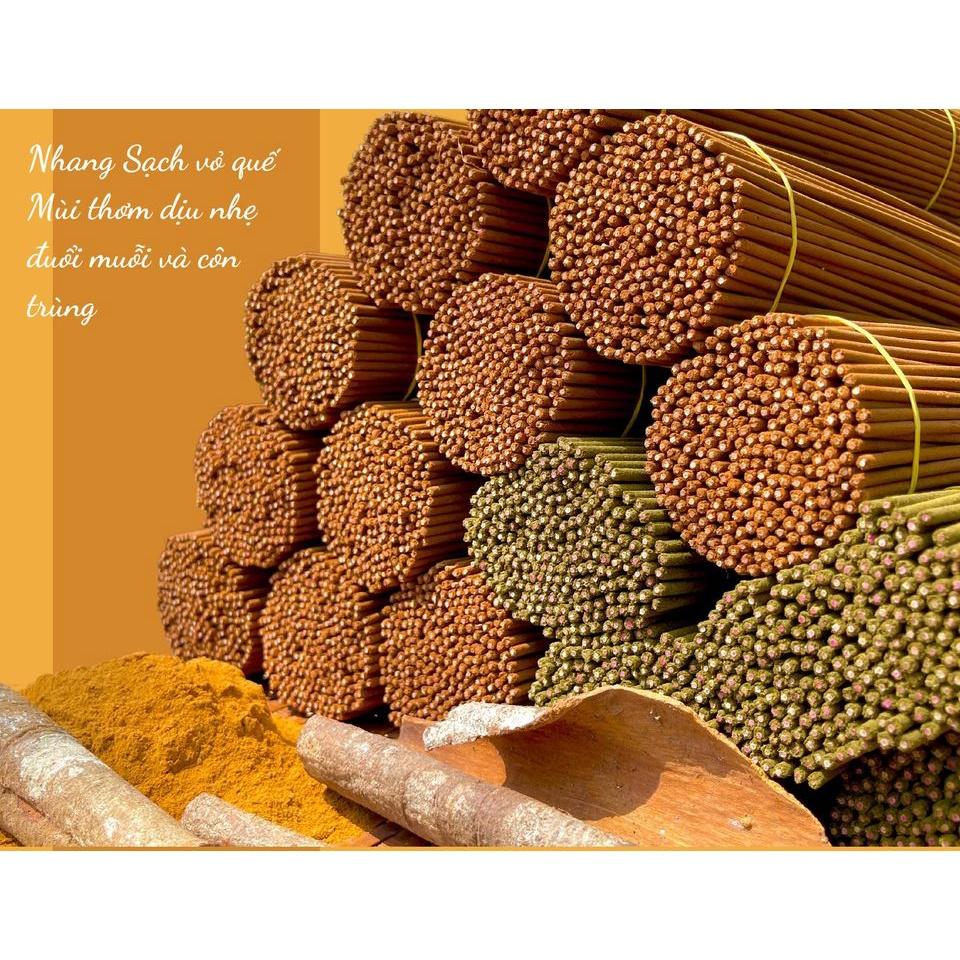 Nhang Quế MỘC MIÊN - SẠCH 100% - Mùi thơm nhẹ nhàng