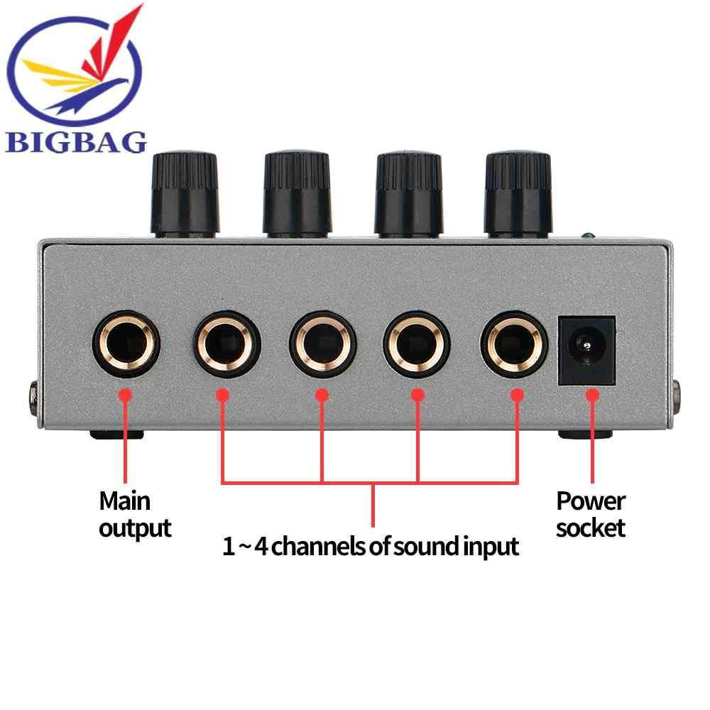 Ultra Bộ Khuếch Đại Âm Thanh 4 Kênh Chuyên Dụng Cho Studio
