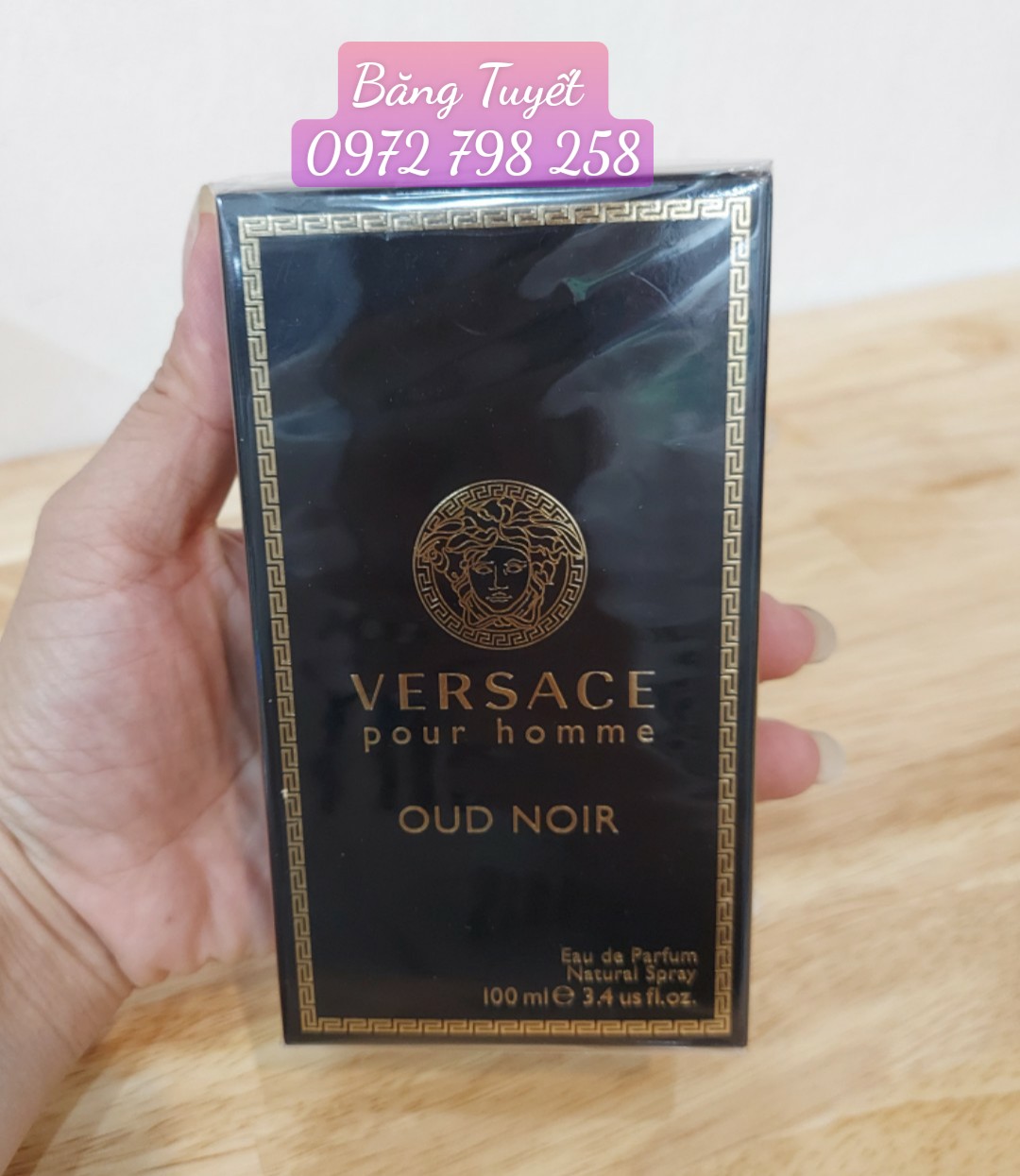 NƯỚC HOA NAM VER SA CE POUR HOMME OUD NOIR EDP 100ML – LỊCH LÃM , CUỐN HÚT