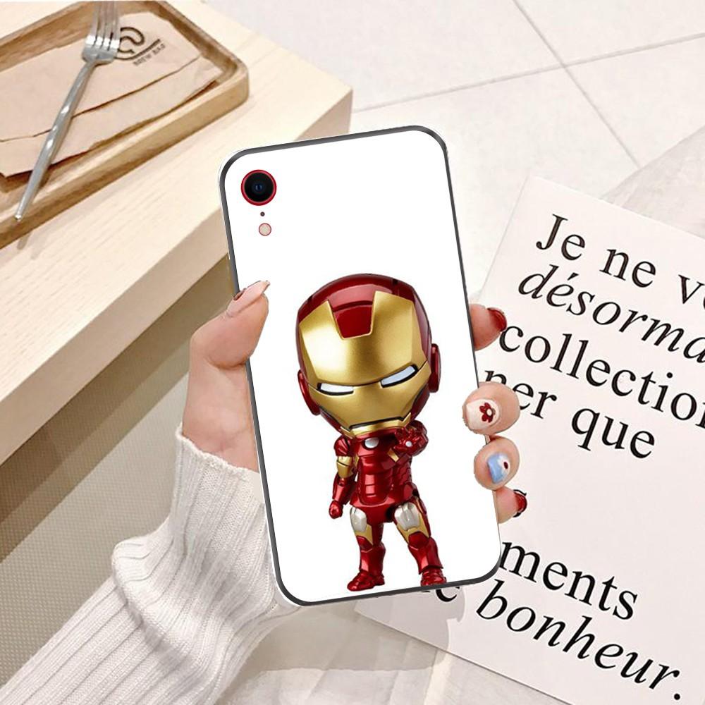Ốp lưng dành cho điện thoại iPhone X Silicon dẻo hình Cậu Bé Siêu Nhân