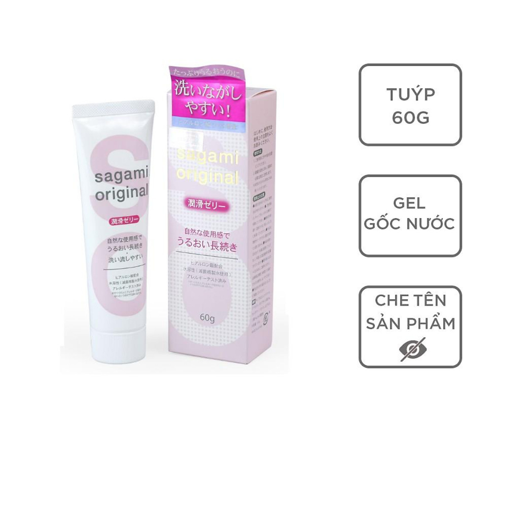 Gel bôi trơn Sagami Original - 60g Nhật Bản