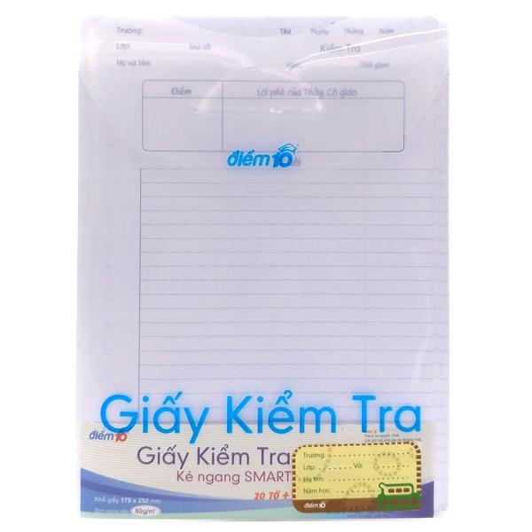 Giấy Kiểm Tra TP-GKT06 Kẻ Ngang Smart