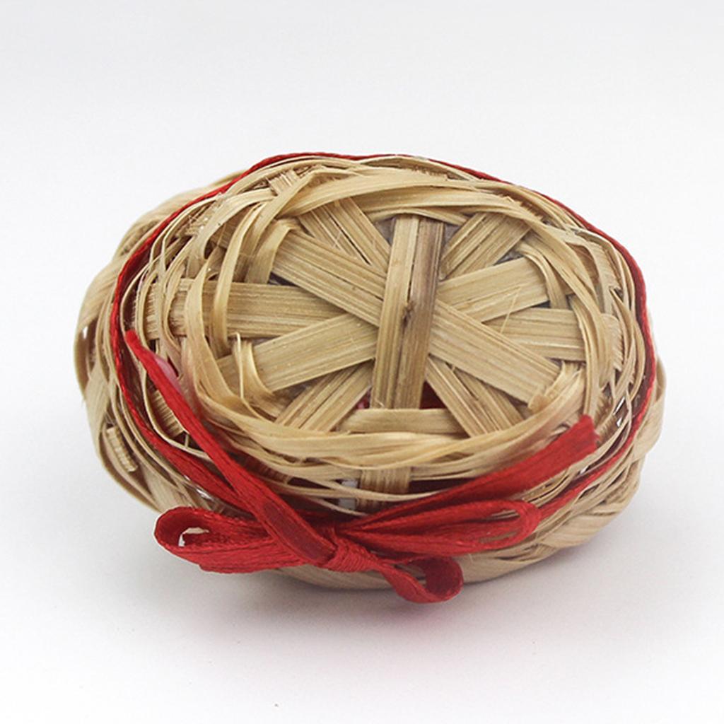 Dollhouse Basket for Doll House Decoration 5.1x3.7cm Kids Boys Girls