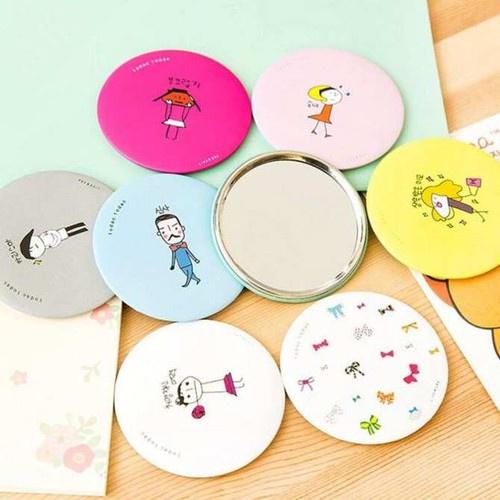 Gương Mini Hàn Quốc Trang Điểm 7CM Nhỏ Gọn H225