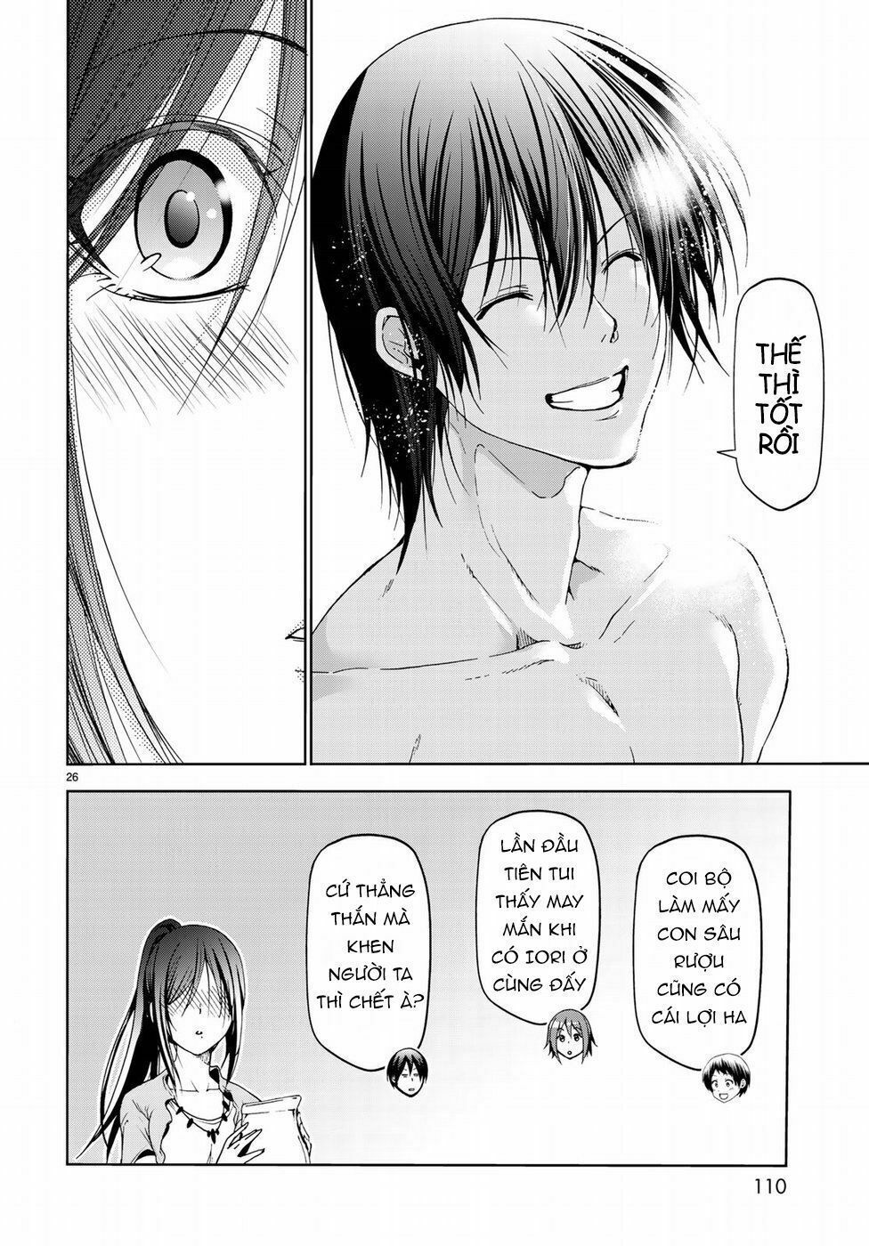 cô gái thích lặn - grand blue chapter 53 26