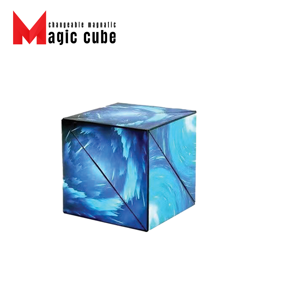 Đồ Chơi MAGIC CUBE Khối Lập Phương Ma Thuật Màu Xanh Dương MC01/BLU