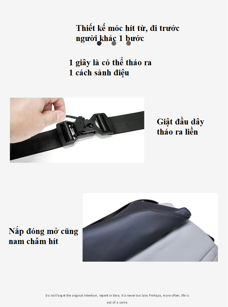 Túi Đeo Chéo REEYEE RY215G - Hàng Chính Hãng