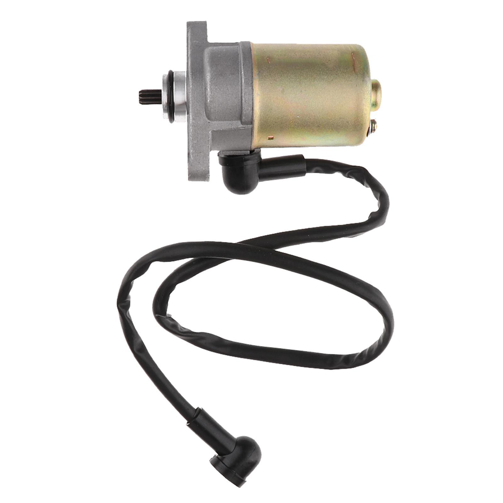 Pre-  12V 10  Starter Motor for GY6 47cc 49cc 50cc Scooter
