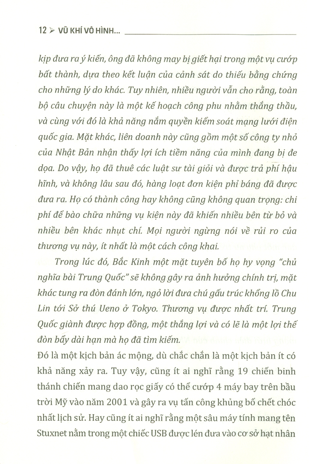 Vu Khi Vô Hình - Các Hình Thái Chiến Tranh Trong Kỷ Nguyên Mới (Sách tham khảo)