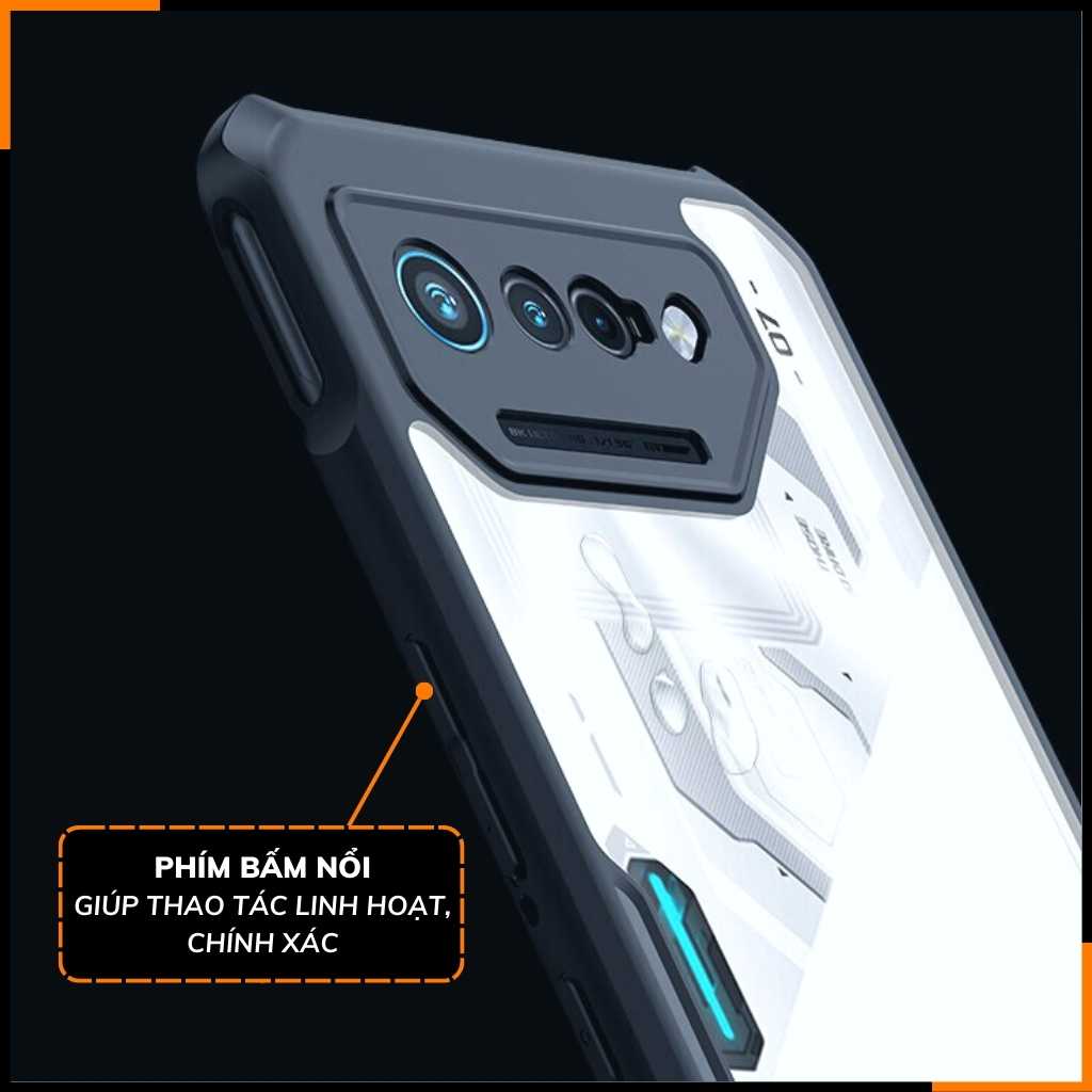 Ốp lưng rog phone 7 chống sốc xundd bảo vệ camera chống ố vàng phụ kiện điện thoại huỳnh tân store