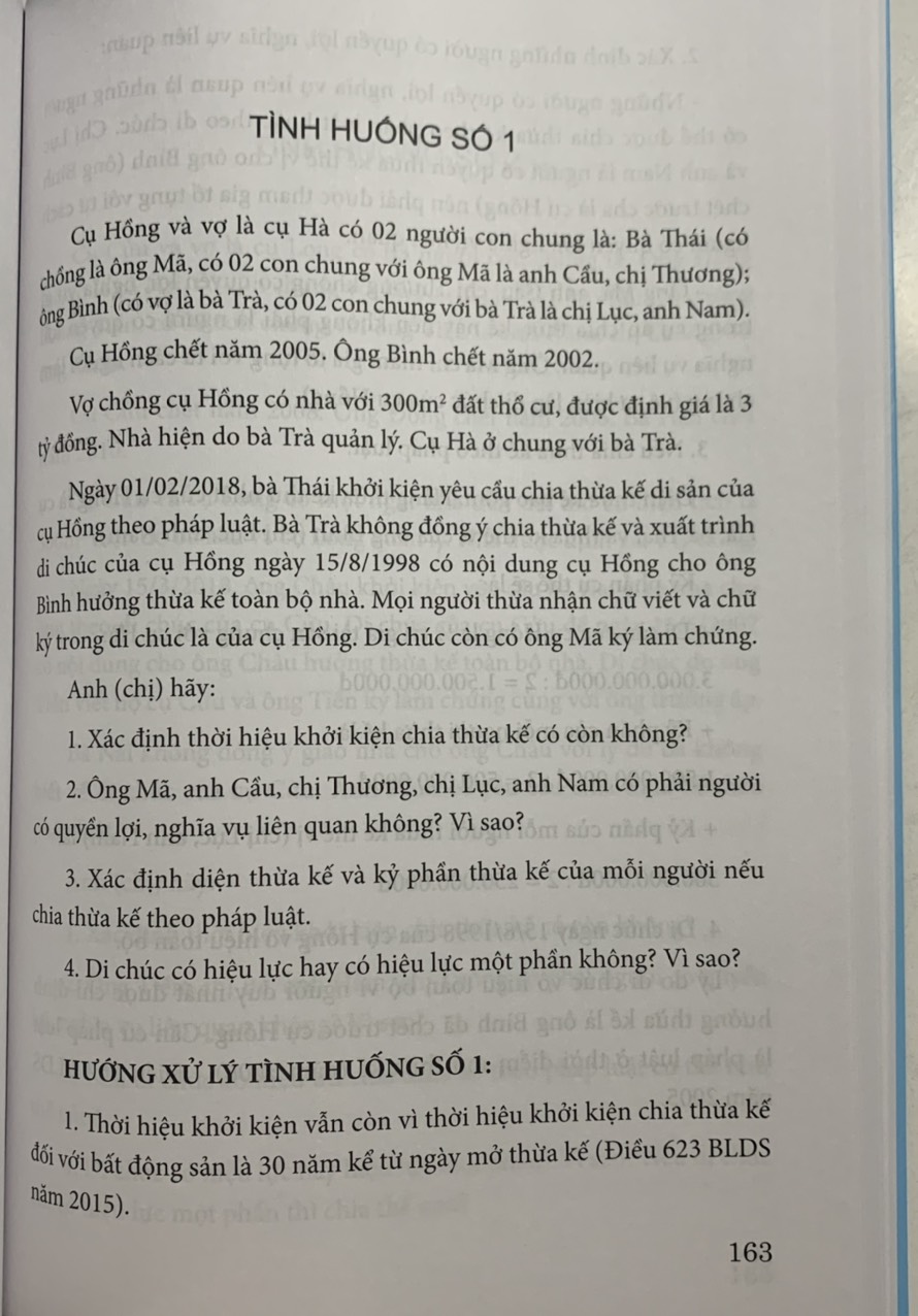 100 câu hỏi giải quyết tranh chấp thừa kế tại tòa