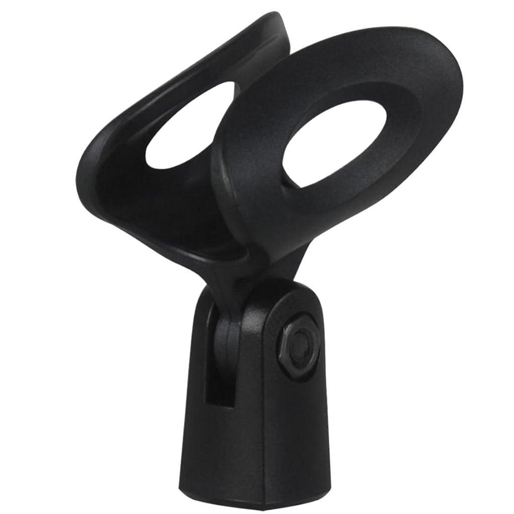 Microphone Mic Clip Holder for 26-30mm Mic Stand Adapter Tabletop Mic Parts