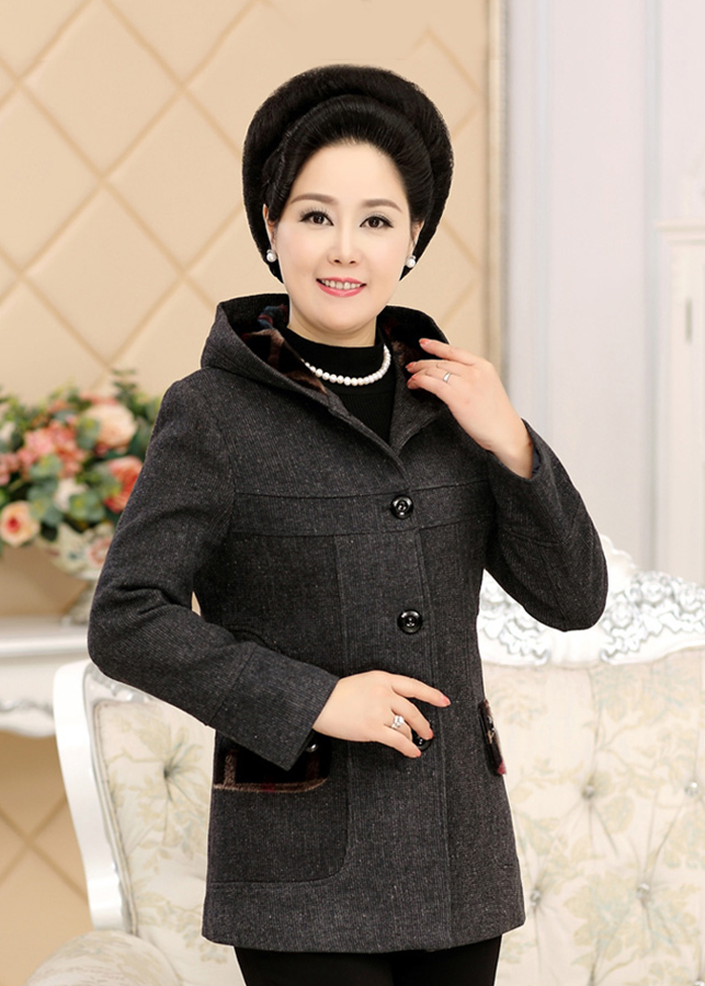 Áo Khoác Dạ Người Già, Người Lớn Tuổi NGD04