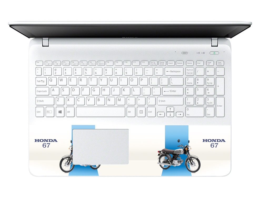 Mẫu Dán Decal Xe Laptop LTX-73