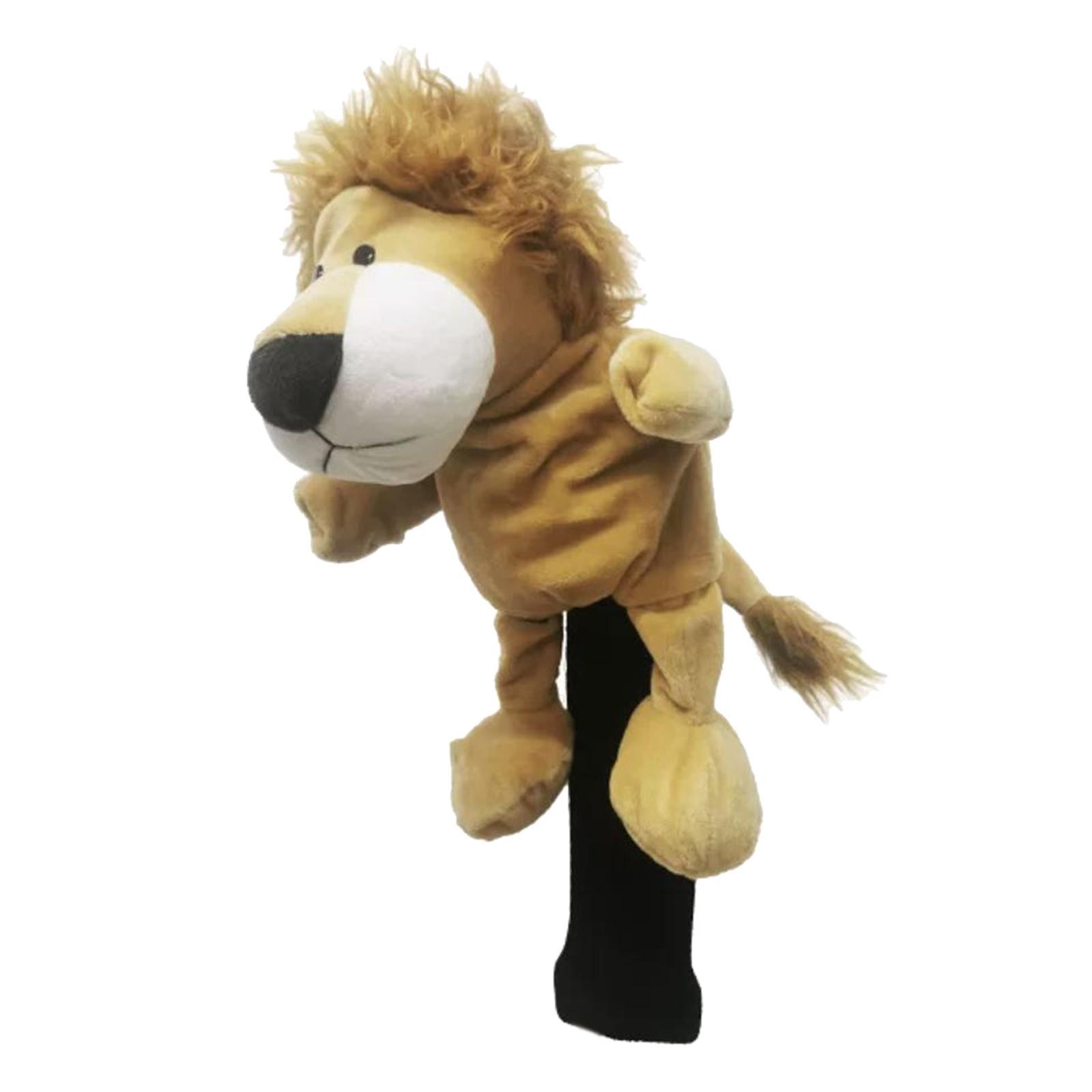 2 Pieces Golf Club Headcover Wood Driver Head Cover Sleeves