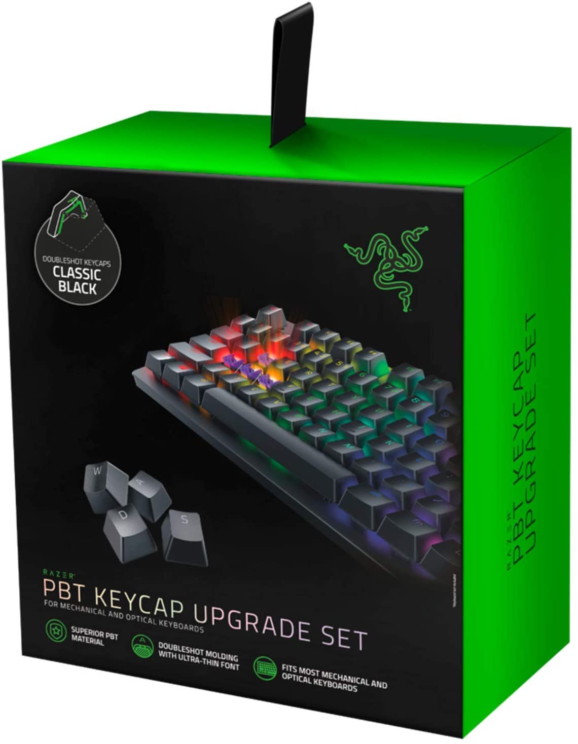 Bộ phím bấm Razer PBT Keycap Upgrade Set (Mới, hàng chính hãng)