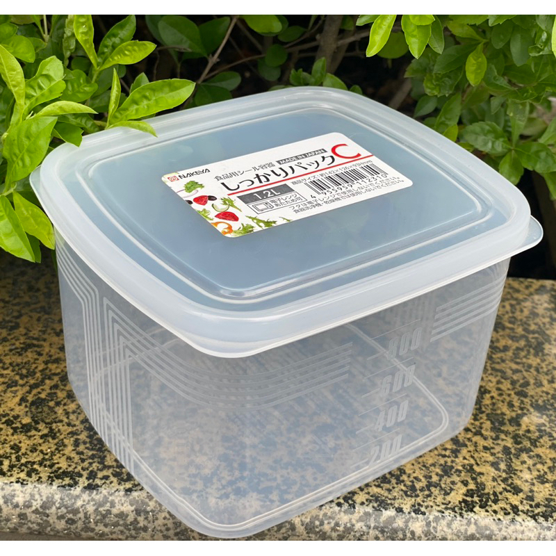 Hộp đựng thực phẩm vuông Nakaya Pack C 1200ml - Hàng nội địa Nhật Bản nhập khẩu chính hãng