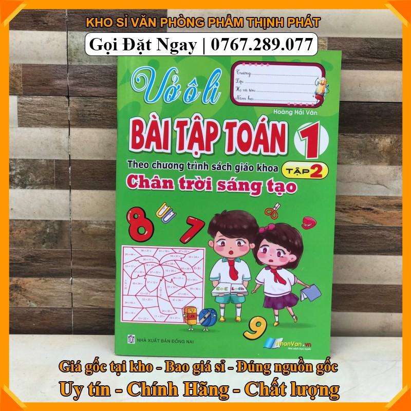 VỞ OLY Bài tập toán 1 theo chương trình chân trời sáng tạo