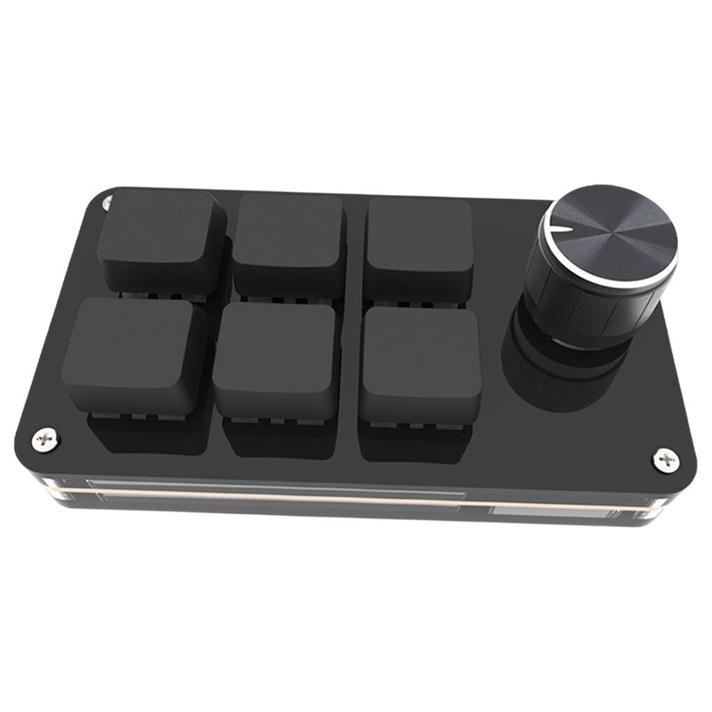 Mini Wired Mechanical Keyboard 6 Keys USB Port Windows DIY Keyboard Keypad for E-Sports