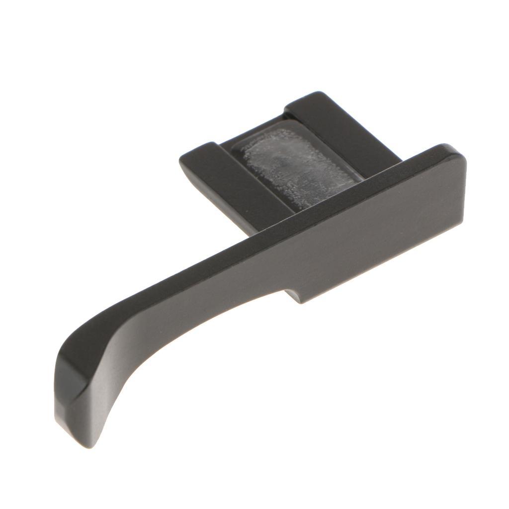 Thumb Up Grip Holder for   DSLR Camera Hot Shoe Mount Metal Black