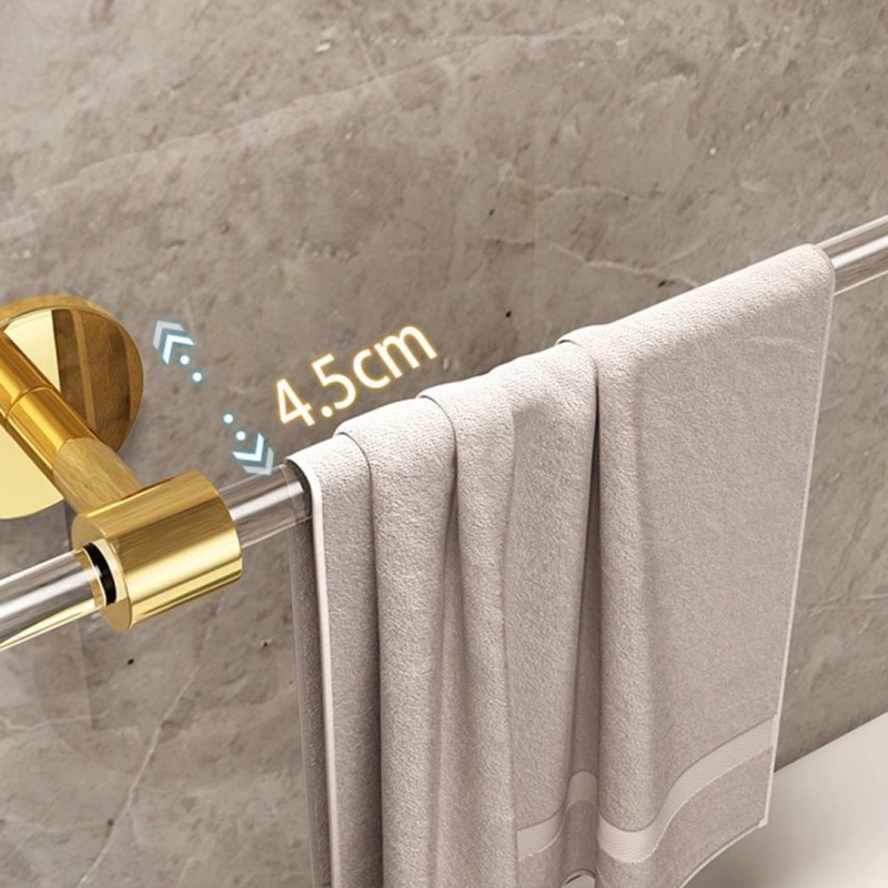 Thanh Treo Khăn Tắm LUXURY GOLDEN TOWEL RAIL - Home and Garden