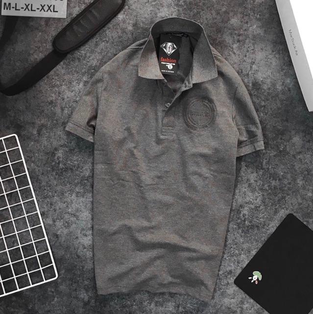 Áo thun nam Authentic dập nổi cao cấp