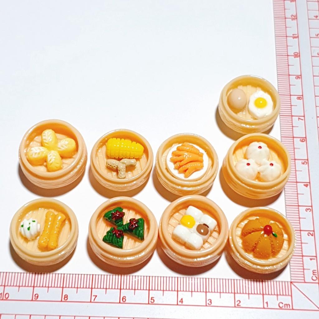 Sticker trang trí dép cross / nút gắn hkdesign mẫu xửng bánh hấp gắn sục/ duet nữ