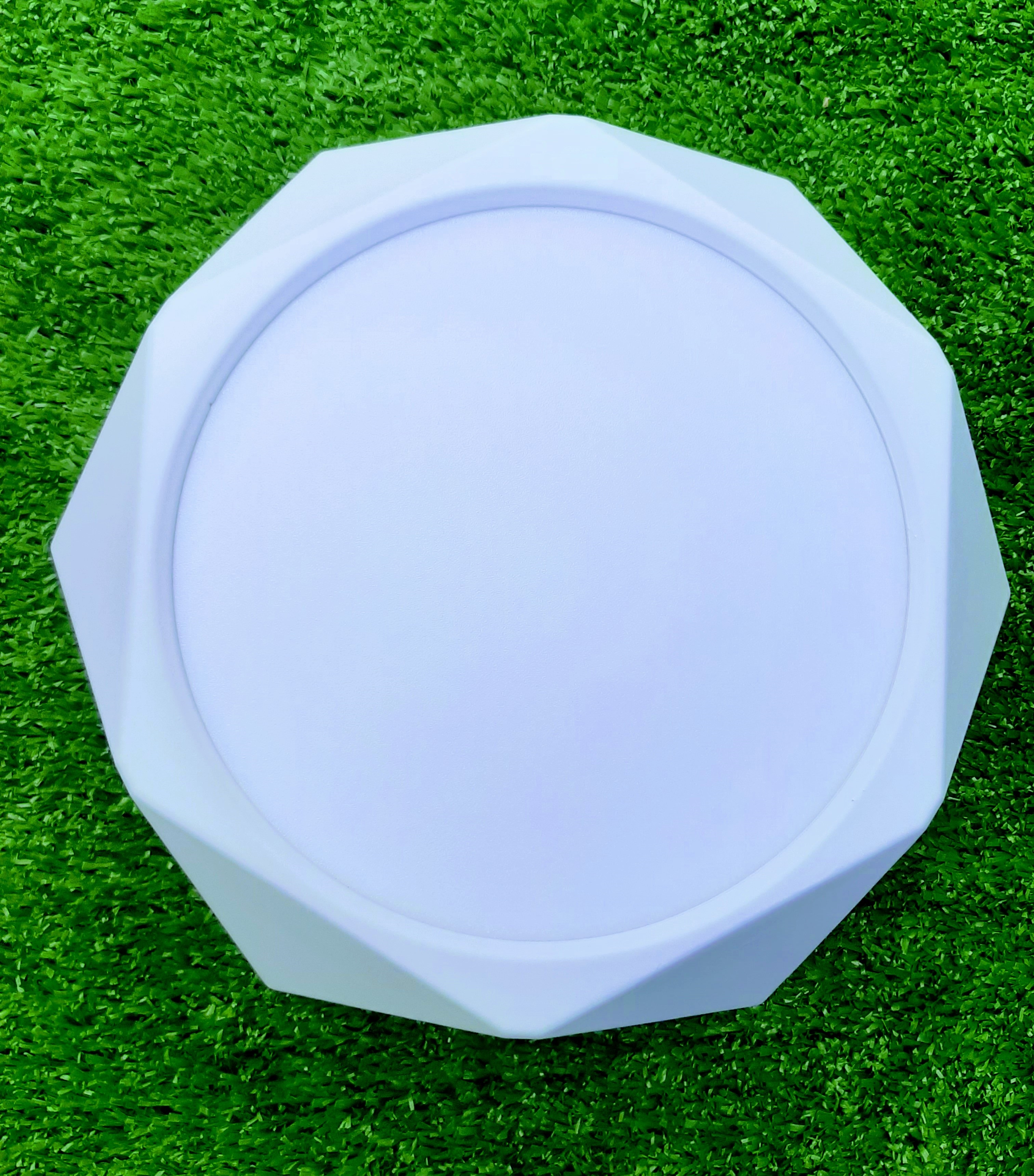 Đèn Led Ốp Trần 18W Hình Kim Cương 20x20cm 3 Chế Độ Sáng Trắng, Vàng, Vàng Nhạt