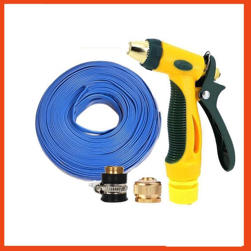 Bộ dây vòi xịt nước rửa xe, tưới cây tăng áp 3 lần,loại 3-5M 206317