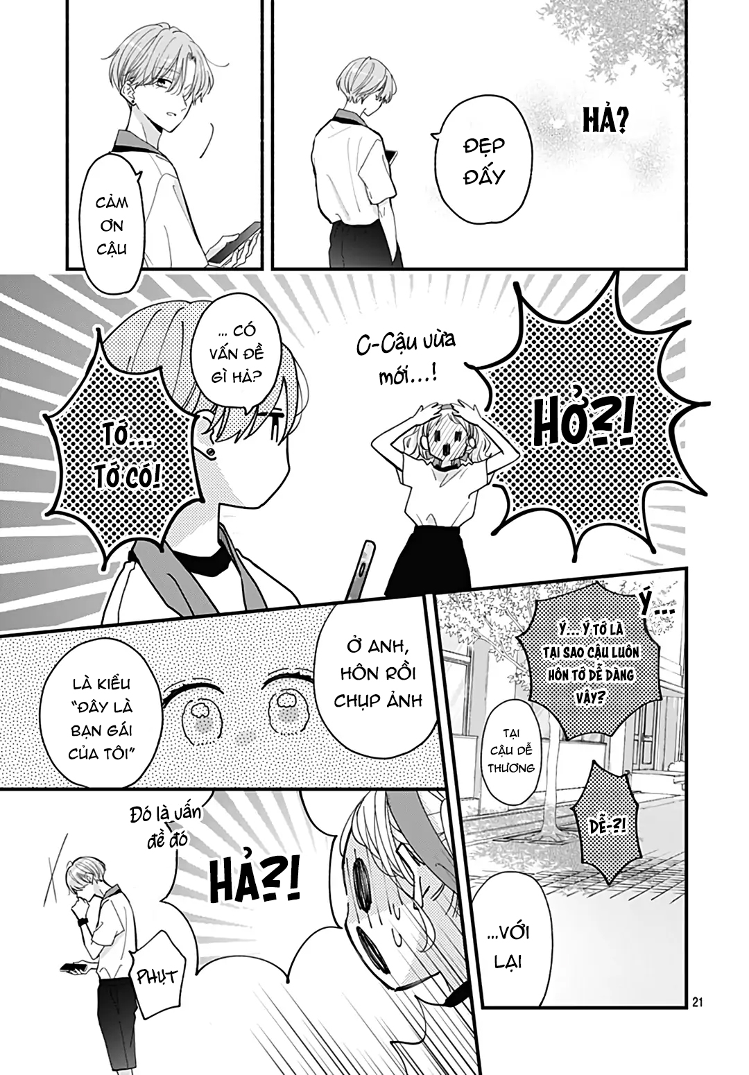 chuyện tình của ba người bạn thanh mai trúc mã chapter 13.2 8