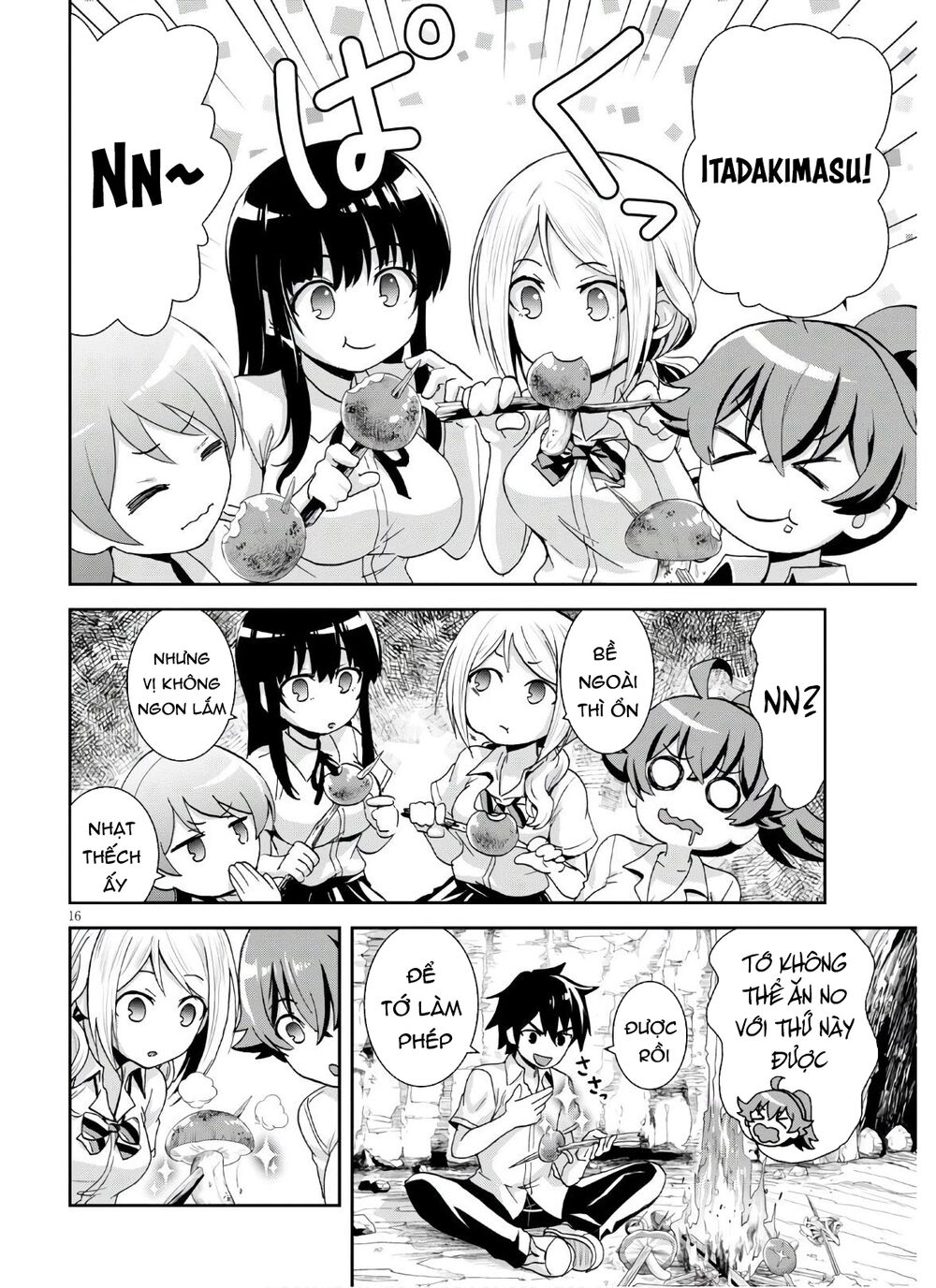 isekai yurutto survival seikatsu: gakkou no minna to isekai no mujintou ni tenishitakedo ore dake chapter 3 16