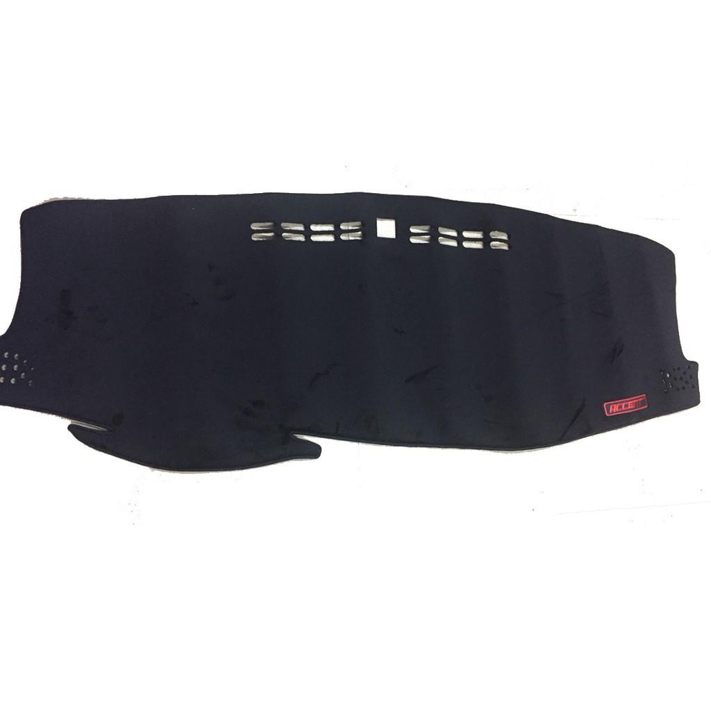 Accent, thảm taplo lông cừu accent 2018-2019 3 lốp có chống trượt