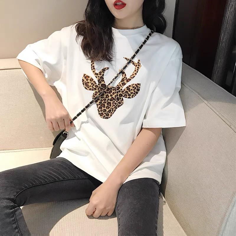 Áo thun Deer rộng tay lỡ A42