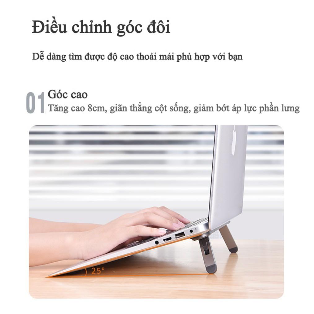 Giá đỡ hợp kim cho macbook laptop tản nhiệt hiệu quả có thể gập lại thế hệ mới 2020