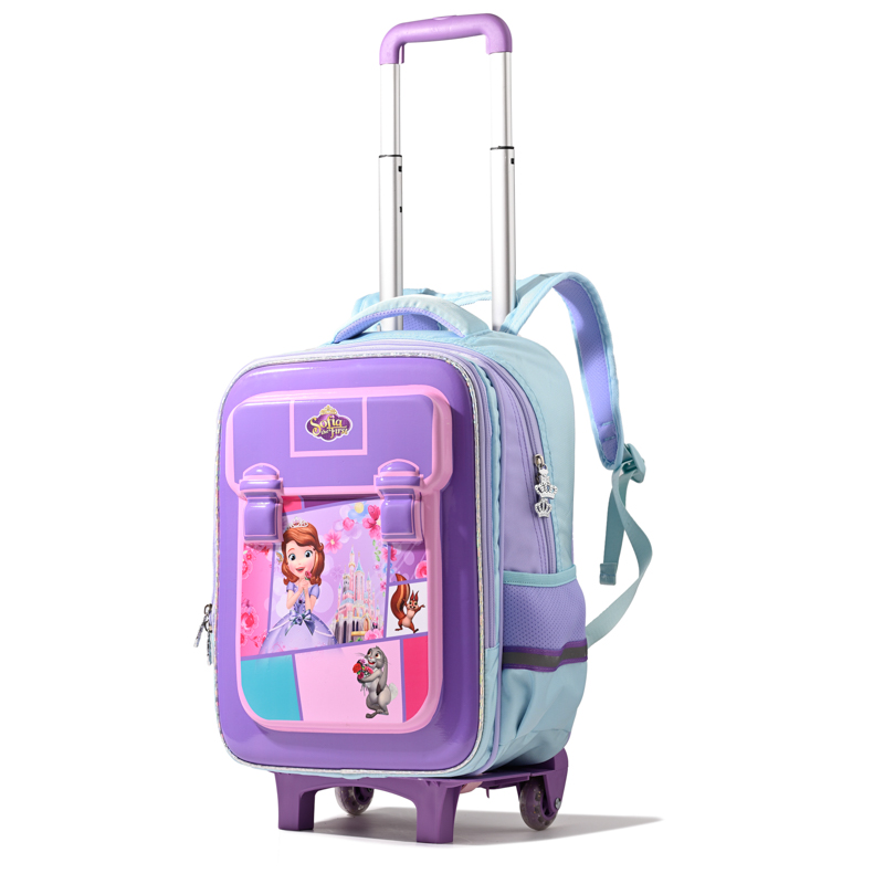 Balo Kéo Học Sinh Tiểu Học MR VUI 992 Tiện Lợi, Linh Hoạt Cho Các Bé - Hàng Chính Hãng