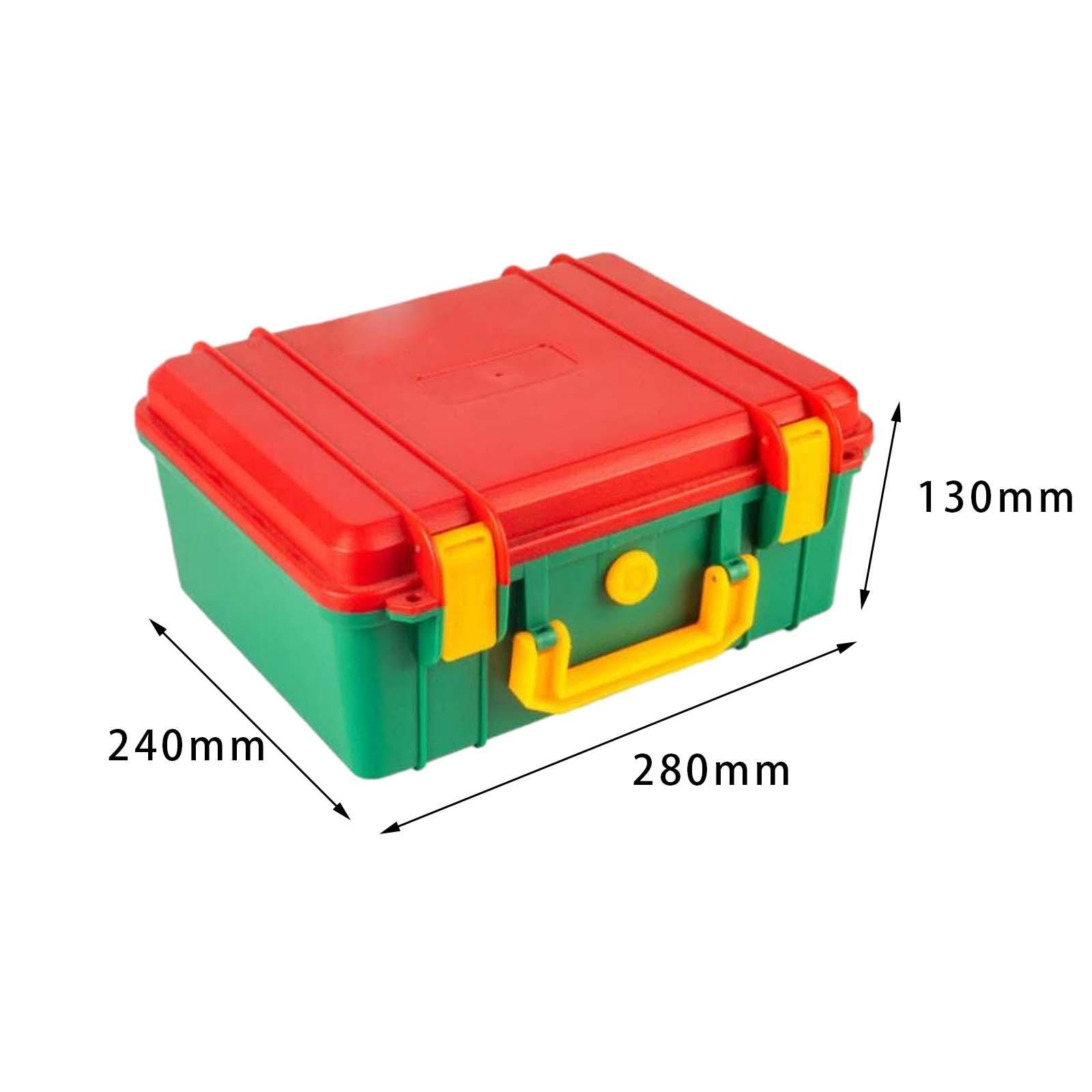 Tool Case Carrying Case with Sponge Safety Impact Resistant Protection Hard Case Repair Tool Storage Case Tool Case for Garage