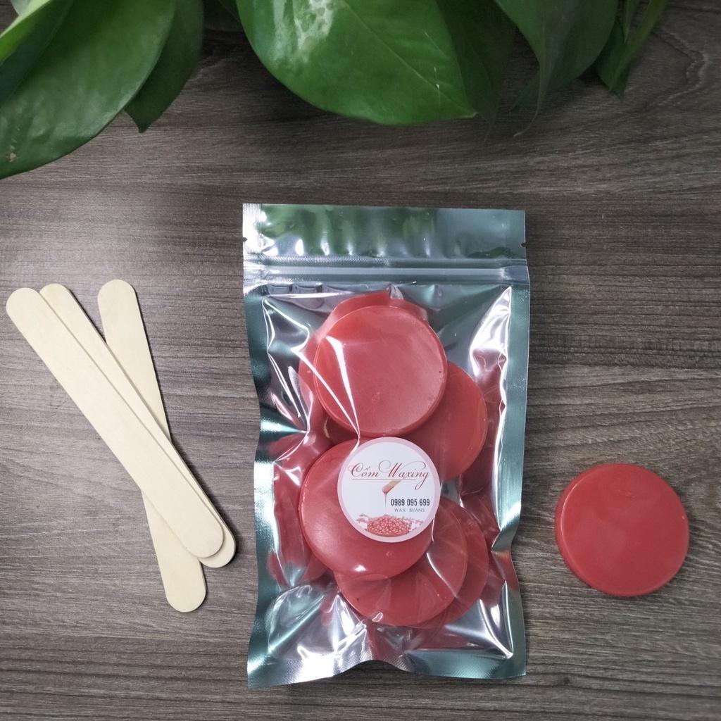 Sáp wax lông nóng dạng viên cao cấp dùng cho các loại lông thư, mỏng, dày, cứng