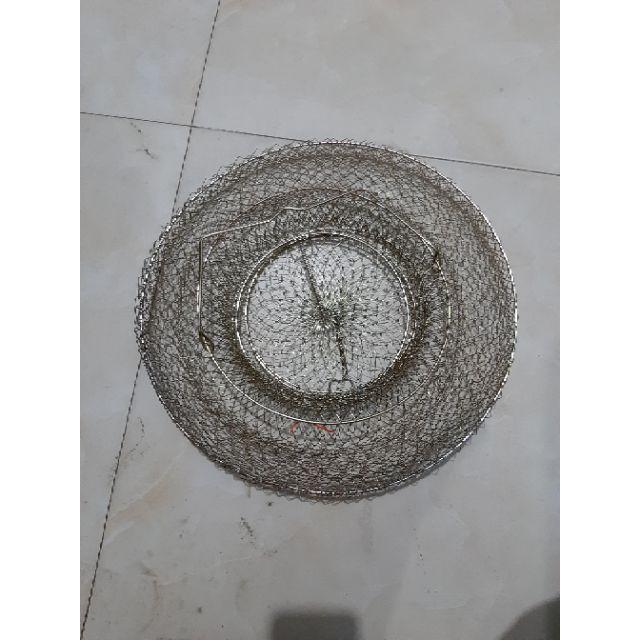 Giỏ sắt đựng cá siêu bền vành 40cm