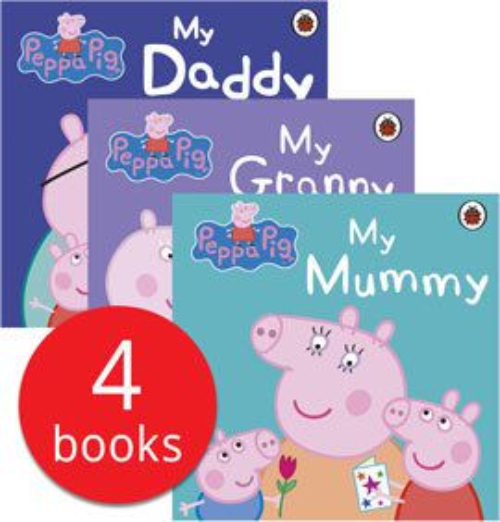 Sách thiếu nhi tiếng Anh - Peppa Pig - Family 4 Books