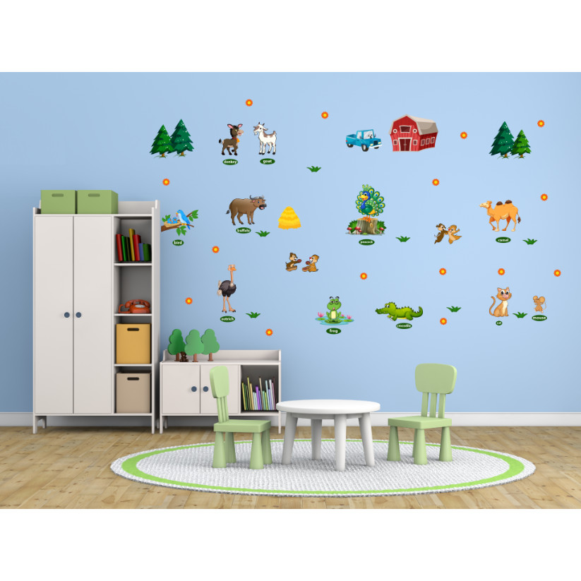 Decal trang  trí phòng bé số 3
