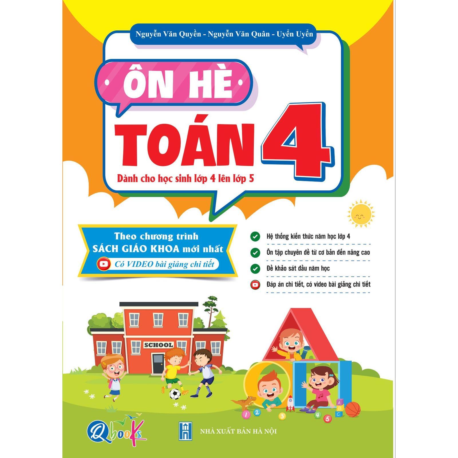 Ôn Hè TOÁN 4 - Bản Quyền