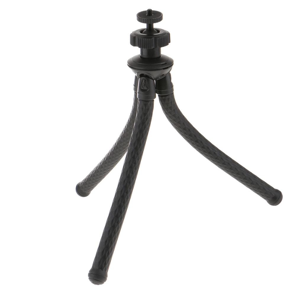 Universal Flexible Mini Tripod Stand Mount Holder for SLR DSLR Cameras Black